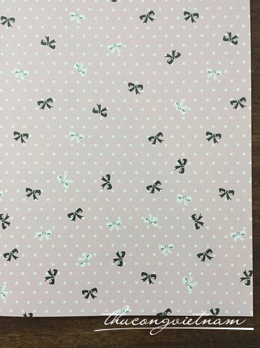 EG-01-06 Giấy scrapbook nơ